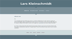 Desktop Screenshot of larskl.de