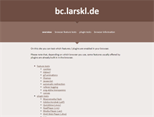Tablet Screenshot of bc.larskl.de